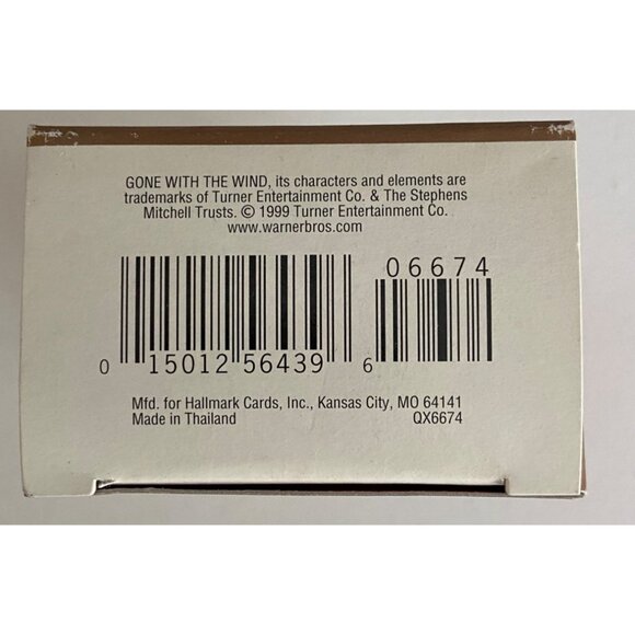 Hallmark Keepsake Ornament Rhett Butler Gone With The Wind 1999 Decoration - Picture 4 of 4